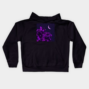 Feeling Purple Kids Hoodie